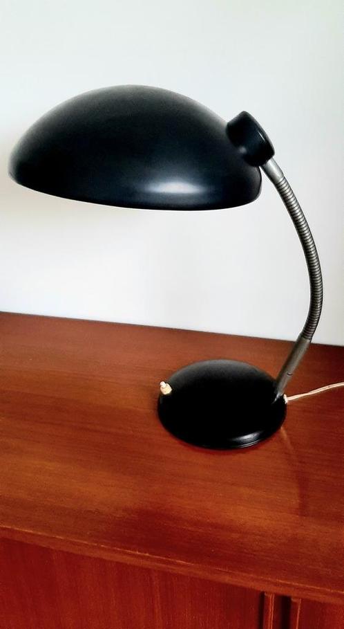 Lampe de bureau vintage noire, Antiquités & Art, Antiquités | Éclairage, Enlèvement