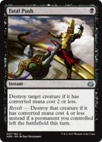 Fatal Push - AER - MTG - NM, Hobby en Vrije tijd, Verzamelkaartspellen | Magic the Gathering, Ophalen of Verzenden