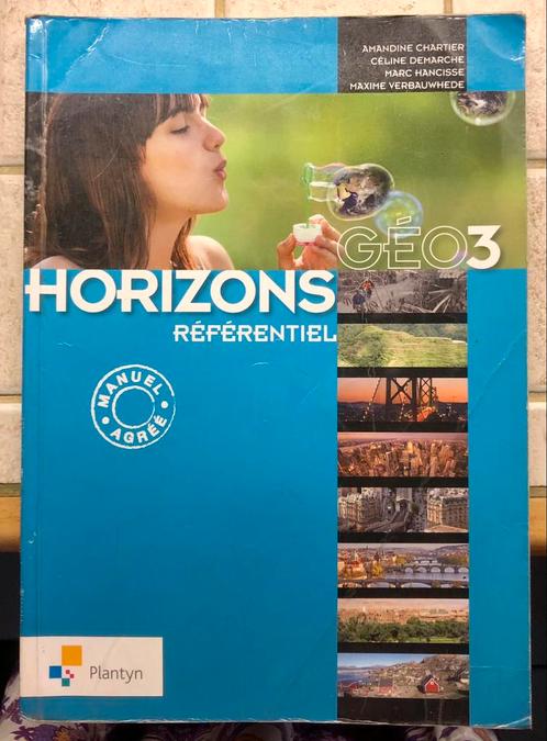 Horizons référentiel géo 3, Livres, Livres scolaires, Utilisé, Géographie, Secondaire