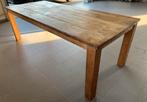 Massief teak eettafel 240x99x79, Huis en Inrichting, Ophalen, Zo goed als nieuw
