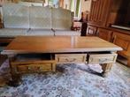 Salontafel, Ophalen, Gebruikt, Rechthoekig, Eikenhout