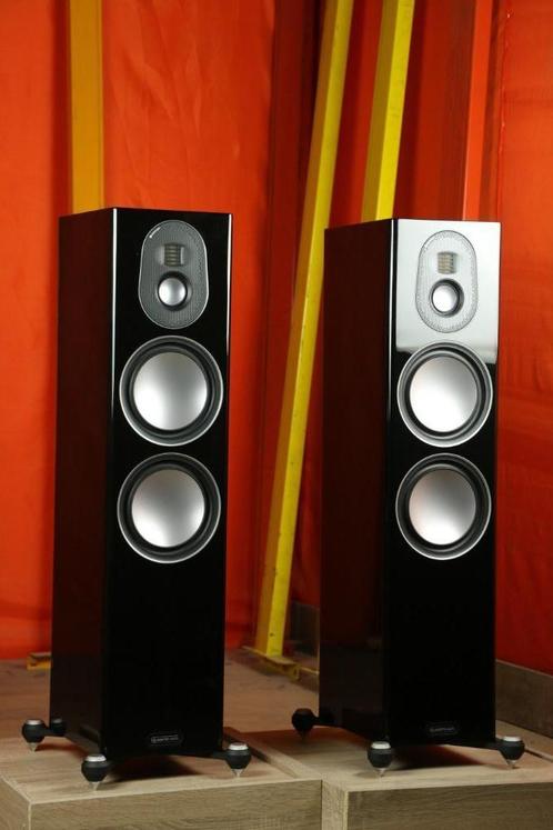 Monitor Audio Gold 300 G5 TRADE.INRUIL BTW/VAT*Ribbon*Demo?, Audio, Tv en Foto, Luidsprekerboxen, Zo goed als nieuw, Front, Rear of Stereo speakers