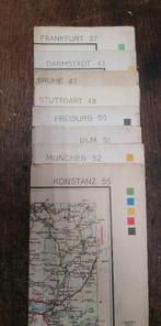 Amerikaanse en Duitse militaire topografische kaarten uit de, Verzamelen, Verzenden