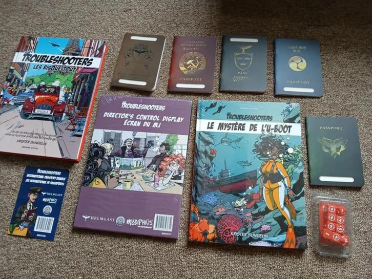 collection risques-tout troubleshooter neuve para- bd jdr, Hobby en Vrije tijd, Gezelschapsspellen | Overige, Ophalen of Verzenden