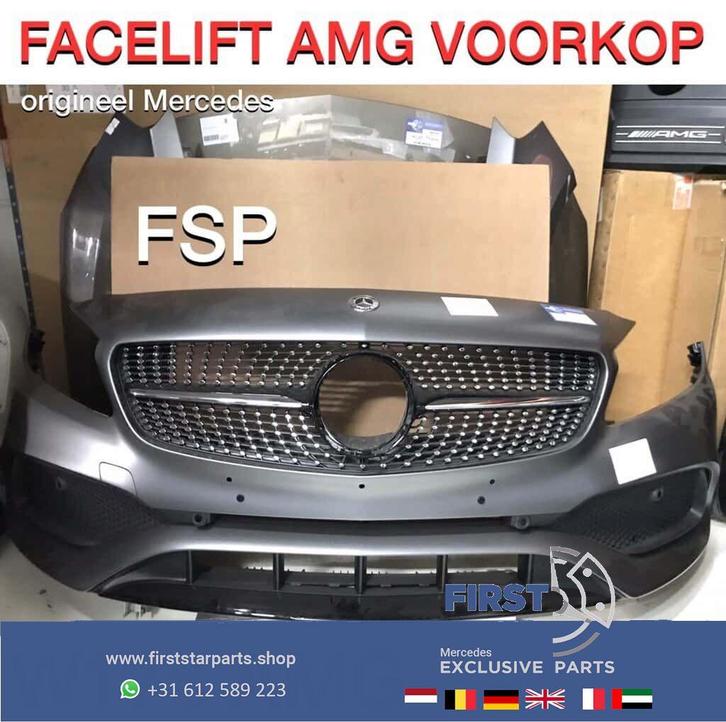 W176 A klasse AMG line Voorkop Mercedes Front compleet origi, Auto-onderdelen, Carrosserie, Bumper, Mercedes-Benz, Voor, Gebruikt
