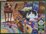 Puzzle 1000 p. Comfy cat, Hobby & Loisirs créatifs, Sport cérébral & Puzzles, Puzzle, Enlèvement