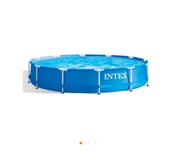 Intex zwembad metal frame ø 366cm x 76 cm beschikbaar voor biedingen