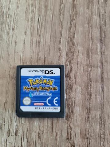 Jeu Nintendo Ds Pokemon Donjon Mystère Equipe de secour Bleu beschikbaar voor biedingen