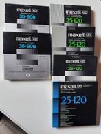 Maxell 35-90B XLI / 25-120 UD - 18 cm banden – 6 stuks, Audio, Tv en Foto, Bandrecorder, Ophalen of Verzenden, Bandrecorder, Met banden