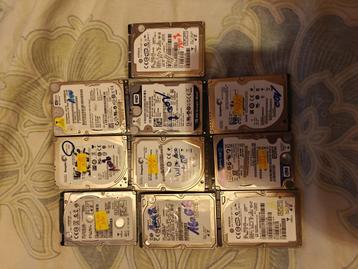 Lot de 10 hdd   beschikbaar voor biedingen
