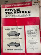 SIMCA revue technique, Autos, Oldtimers & Ancêtres, Achat, Particulier