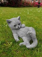tuinbeeld, poes , kat , kado,aanbieding, Tuin en Terras, Tuinbeelden, Ophalen of Verzenden, Nieuw, Beton