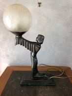 Lamp in Art Deco stijl, Huis en Inrichting, Ophalen, Glas