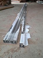 4 rails van 6m en 15 inox dakhaen met bijhorende vijzen, Ophalen, Nieuw, Overige typen