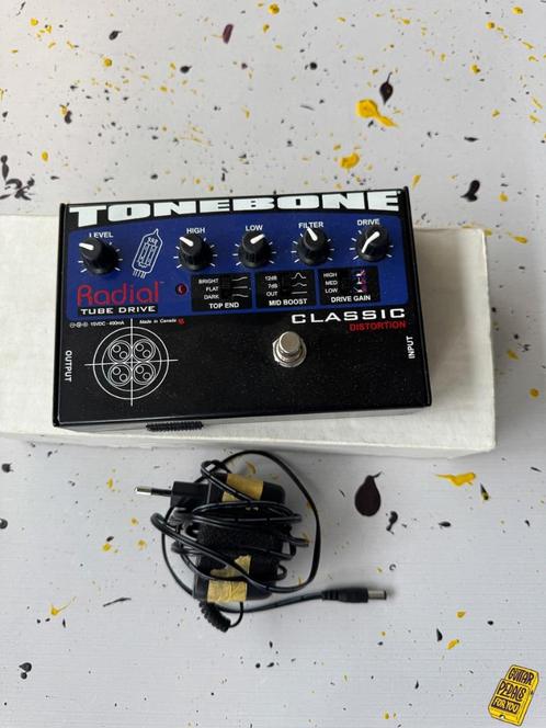 Radial Tonebone Tube Drive Classic Distortion, Muziek en Instrumenten, Effecten, Gebruikt, Distortion, Overdrive of Fuzz, Volume