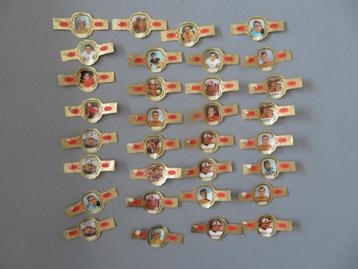 lot 32 NIC sigarenbandjes wielrenners Eddy Merckx ea beschikbaar voor biedingen