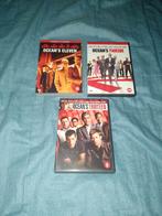 Te koop op dvd de Ocean's Georges Clooney trilogie, Vanaf 12 jaar, Ophalen of Verzenden, Zo goed als nieuw, Actiekomedie