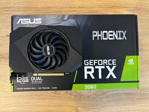 ASUS Phoenix GeForce RTX 3060 V2 12GB GDDR6, Computers en Software, Videokaarten, Gebruikt, Nvidia, PCI, GDDR6, HDMI, DisplayPort