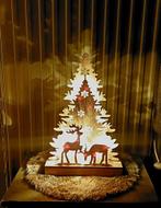 Mooie houten sfeervolle kerstdecoratie , zie foto's, Tickets en Kaartjes