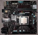 Intel i5-6600 + MSI micro ATX moederbord, Computers en Software, Moederborden, Ophalen, Gebruikt, LGA 1151, DDR4