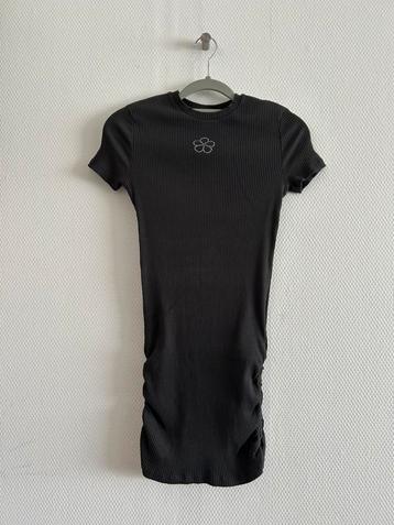 Donkergrijs stretch bodycon kleedje H&M maat 146-152, Kinderen en Baby's, Kinderkleding | Maat 146, Meisje, H&M, Nieuw, Ophalen of Verzenden