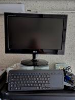 Computer scherm LG en draadloze nieuwe toestenbord, Computers en Software, Monitoren, Ophalen of Verzenden, Zo goed als nieuw