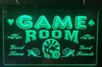 Gameroom 3d led decoratie verlichting lamp reclame kado, Table lumineuse ou lampe (néon), Enlèvement ou Envoi, Neuf