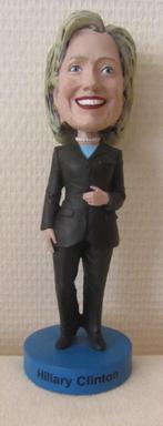 Hillary Clinton - Bubble Head - USA, Ophalen of Verzenden, Gebruikt