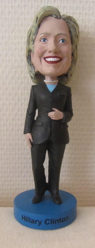 Hillary Clinton - Bubble Head - USA, Verzamelen, Beelden en Beeldjes, Gebruikt, Ophalen of Verzenden