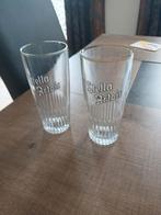 2 Vintage Stella Artois glazen (0,25 cl), Verzamelen, Glas en Drinkglazen, Ophalen of Verzenden, Zo goed als nieuw, Bierglas