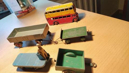 4 originele oude Engelse Dinky Toys, Hobby en Vrije tijd, Modelauto's | 1:43, Gebruikt, Overige typen, Dinky Toys, Ophalen of Verzenden