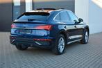 Audi Q5 50TFSie 299Pk Sportback PHEV Pano/Virtual/Trekhaak, Cuir, Achat, Euro 6, Noir