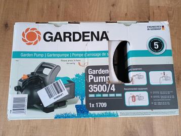Nieuwe Gardena beregeningspomp beschikbaar voor biedingen