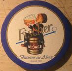 Sous-bock Fischer (ronde), Collections, Marques de bière, Enlèvement ou Envoi, Sous-bock