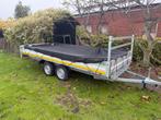 Aanhanger 4meter bak 750 kg, Verzenden, Zo goed als nieuw, X, X