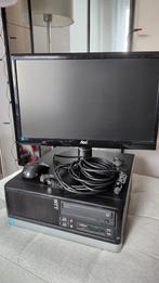 Desktop PC NTT slanke desktopcomputer, Computers en Software, Ophalen, 8 GB, SSD, Met videokaart