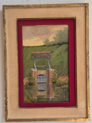 Peinture a l'huile de l'artiste C. De Heerle beschikbaar voor biedingen