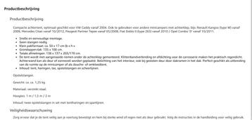 Achterkleptent, Caravans en Kamperen, Ophalen of Verzenden, Gebruikt