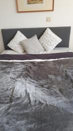 Sommier  140x200 gris, Gris, Queen size, Enlèvement, 200 cm