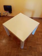 Table d'appoint "IKEA" blanche (LACK 14729)., Huis en Inrichting, Tafels | Bijzettafels, Nieuw, 55 tot 75 cm, 45 tot 60 cm, Moderne