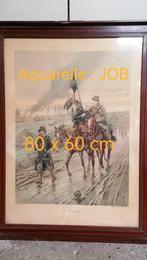 Aquarel JOB „The Trophy” Engels Belgisch Frans WW1, Verzamelen, Verzenden