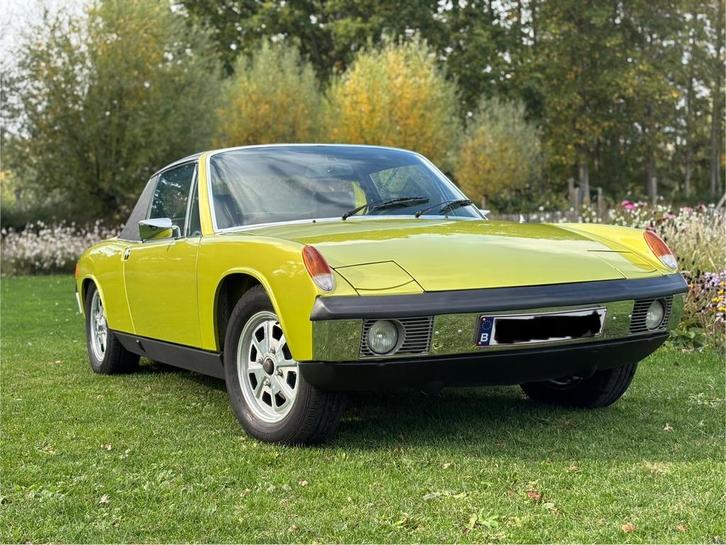Gerestaureerd in 2025 - porsche 914 2.0, Auto's, Oldtimers, Particulier, Sportstoelen, Porsche, Benzine, Coupé, 2 deurs, Handgeschakeld
