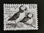 Islande 1980 - animaux - oiseaux - macareux, Timbres & Monnaies, Timbres | Europe | Scandinavie, Affranchi, Enlèvement ou Envoi