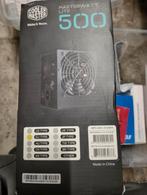 Cooler Master MasterWatt Lite 500W PSU, Computers en Software, Interne voedingen, Ophalen of Verzenden, Nieuw