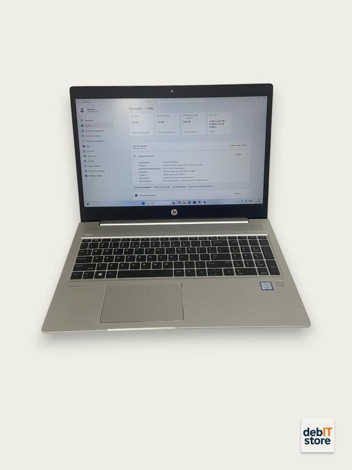 HP Probook 450 G6 Laptop - Windows 11 - Aanbieding!, Computers en Software, Windows Laptops, Refurbished, 15 inch, SSD, 2 tot 3 Ghz