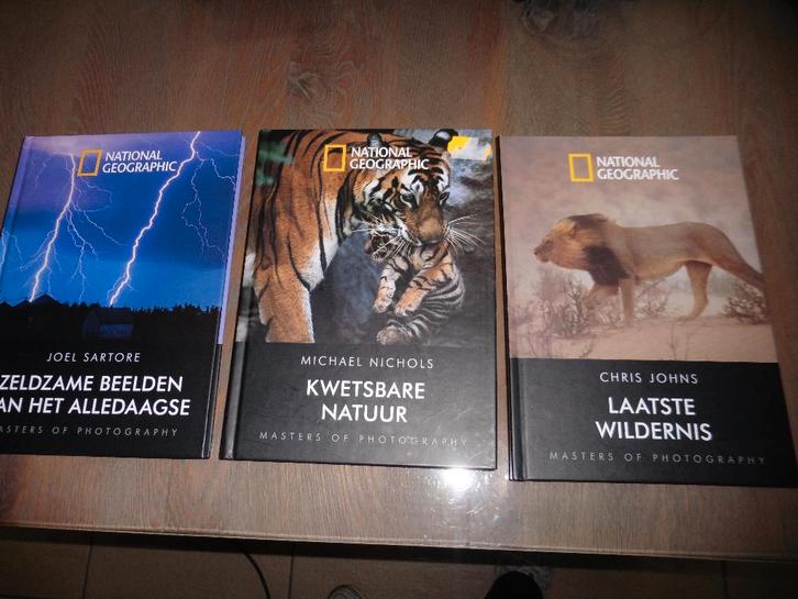 National Geographic 3x hardcover boek, Boeken, Overige Boeken, Ophalen of Verzenden