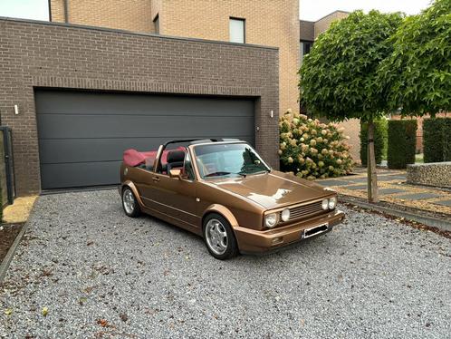 Vw Golf Cabrio 1992, Autos, Volkswagen, Particulier, Golf, Alarme, Intérieur cuir, Jantes en alliage léger, Peinture métallisée