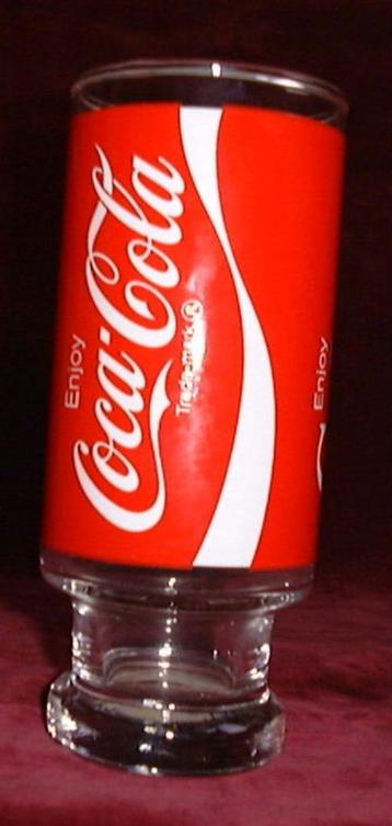 Verre de Coca-Cola rouge sur pied Profitez de Coca-Cola, Enlèvement ou Envoi, Neuf