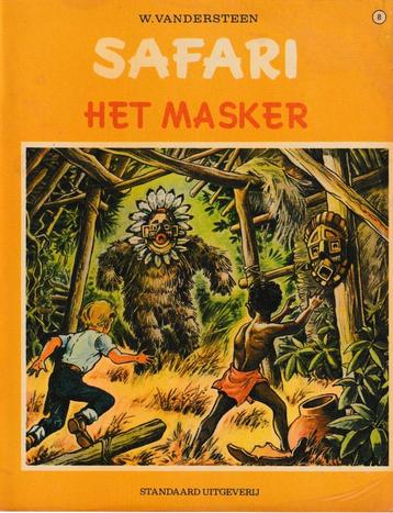 Strip Safari nr. 8 - Het masker. beschikbaar voor biedingen