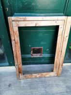 Fenêtre en bois sans vitre, Minder dan 75 cm, Raamkozijn, Ophalen of Verzenden, Zo goed als nieuw